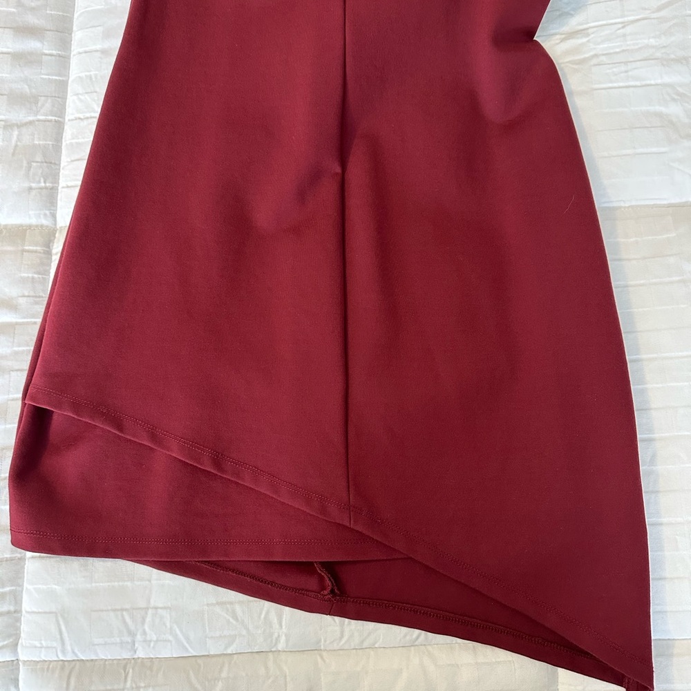 Adelyn Rae Wine Sleeveless Mini Dress - Picture 11 of 13